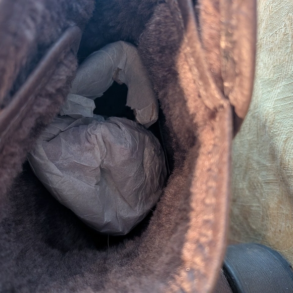 BareTraps Dark Grey Suede Water Resistant Winter Boots - Picture 3 of 8